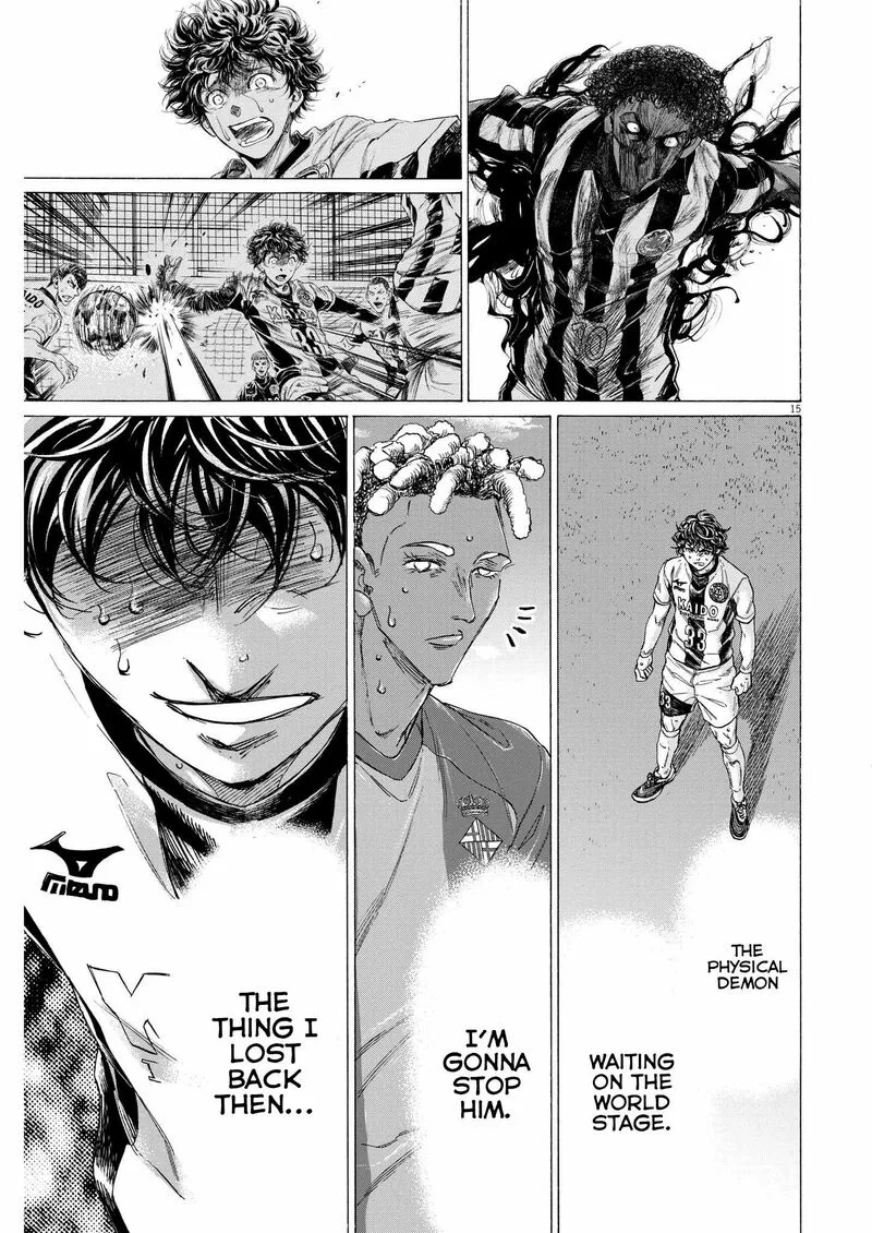 Ao Ashi Chapter 362 page 15