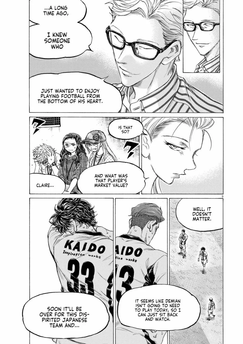 Ao Ashi Chapter 362 page 9