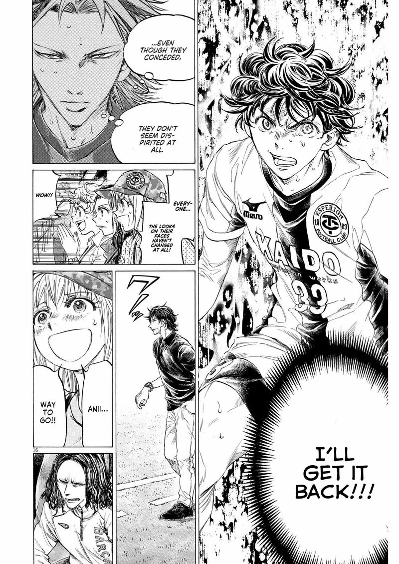 Ao Ashi Chapter 362 page 16