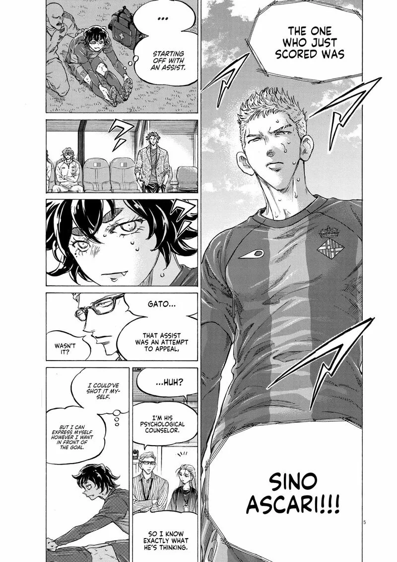 Ao Ashi Chapter 362 page 5