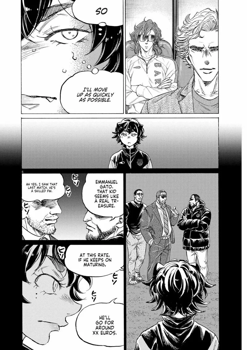 Ao Ashi Chapter 362 page 6