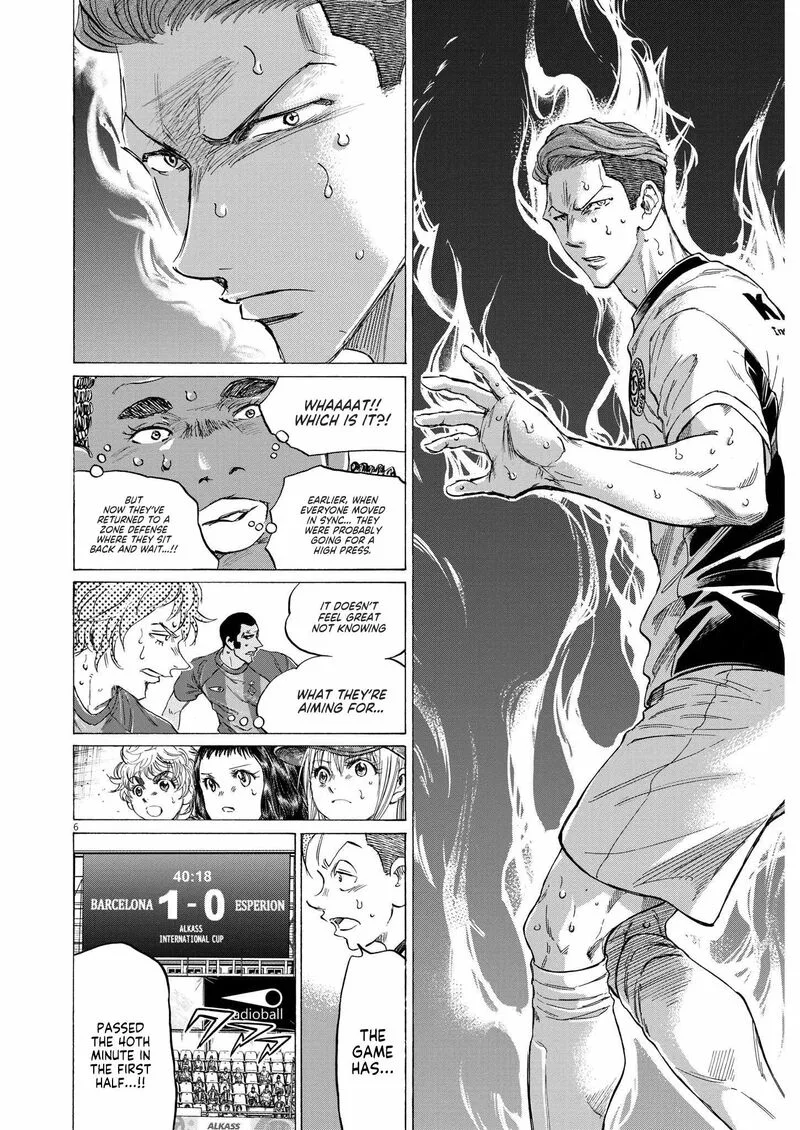 Ao Ashi Chapter 363 page 6