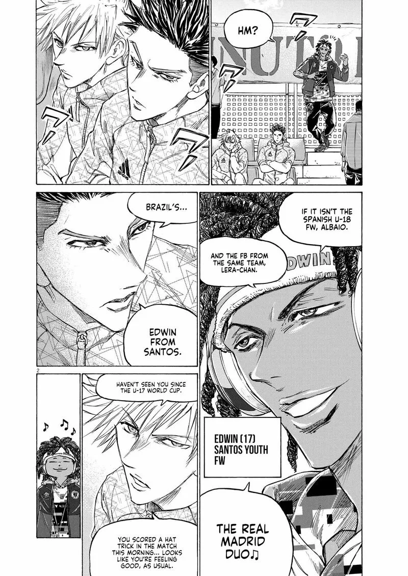 Ao Ashi Chapter 363 page 2