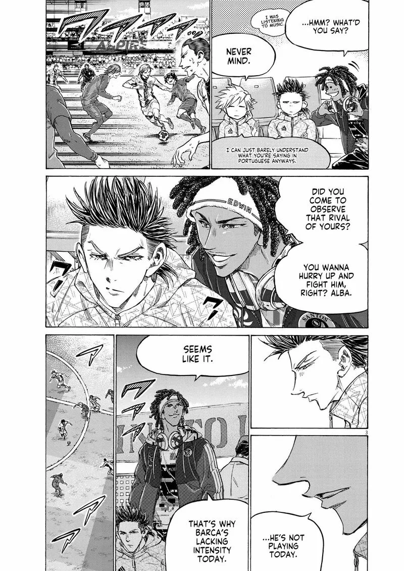 Ao Ashi Chapter 363 page 3
