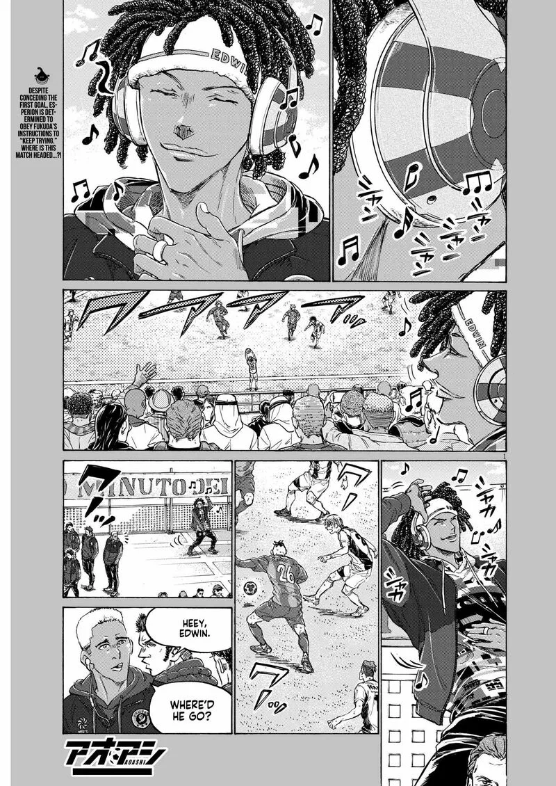 Ao Ashi Chapter 363 page 1