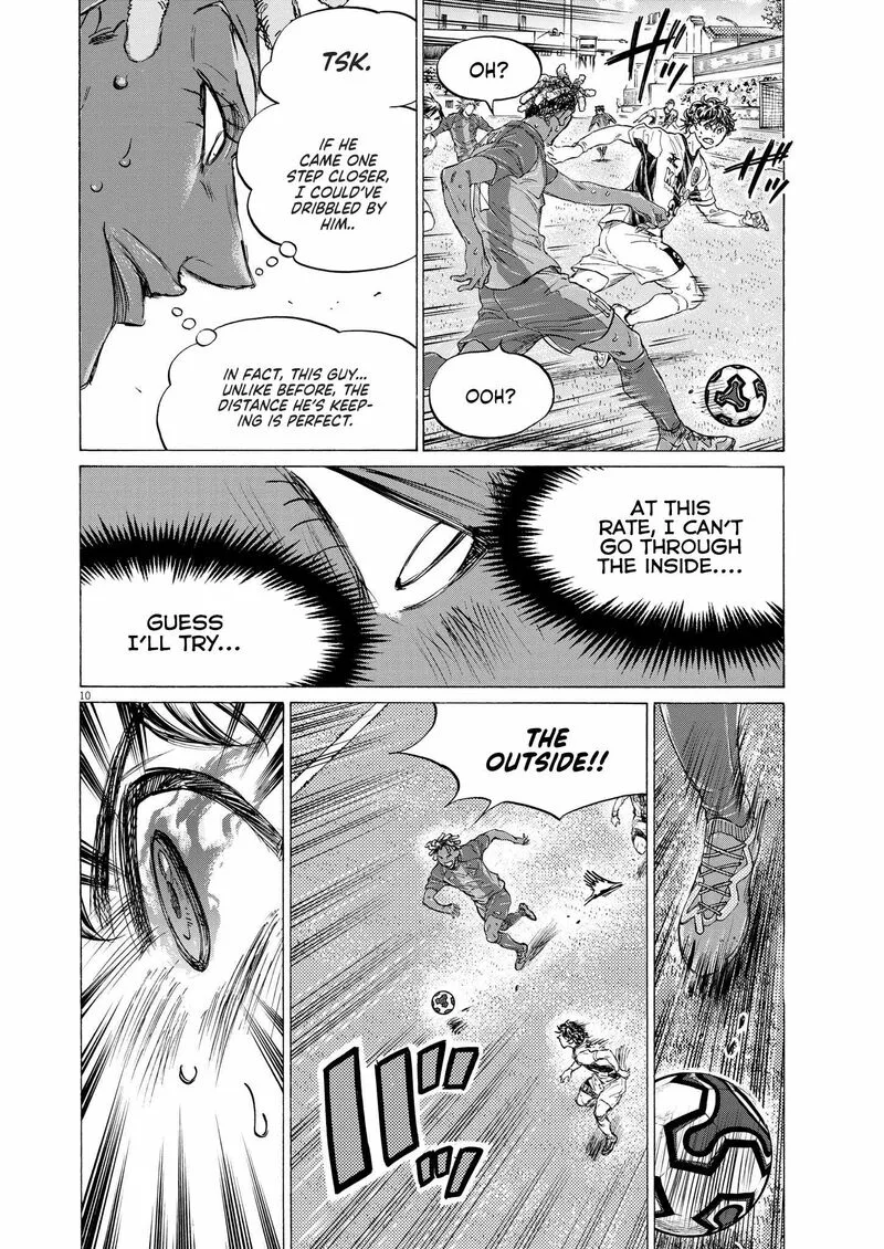 Ao Ashi Chapter 363 page 10