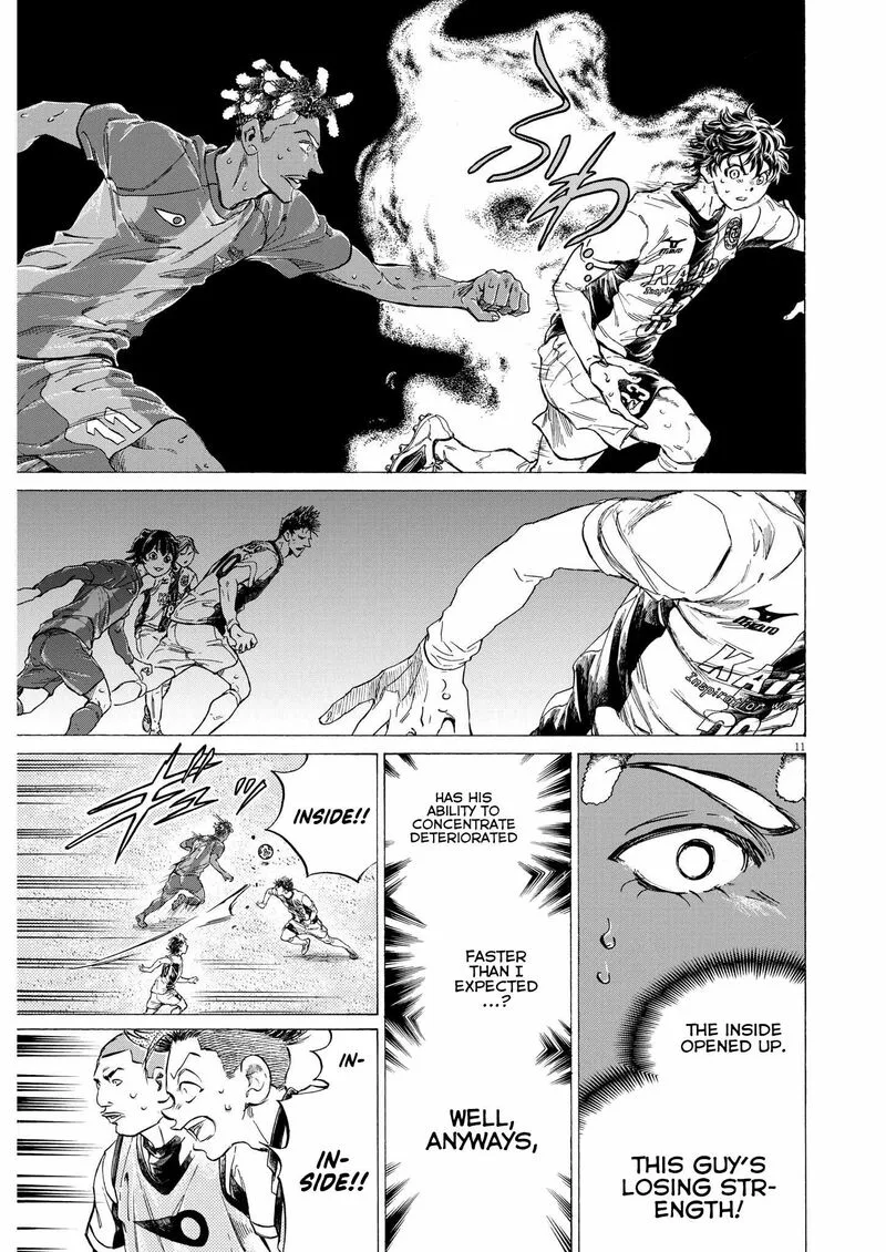 Ao Ashi Chapter 364 page 12