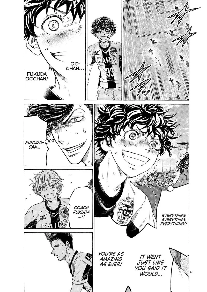 Ao Ashi Chapter 365 page 18