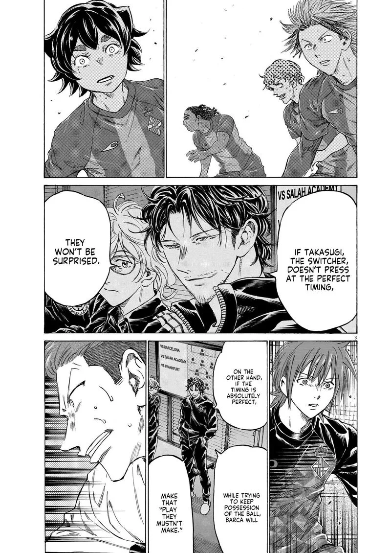 Ao Ashi Chapter 365 page 4