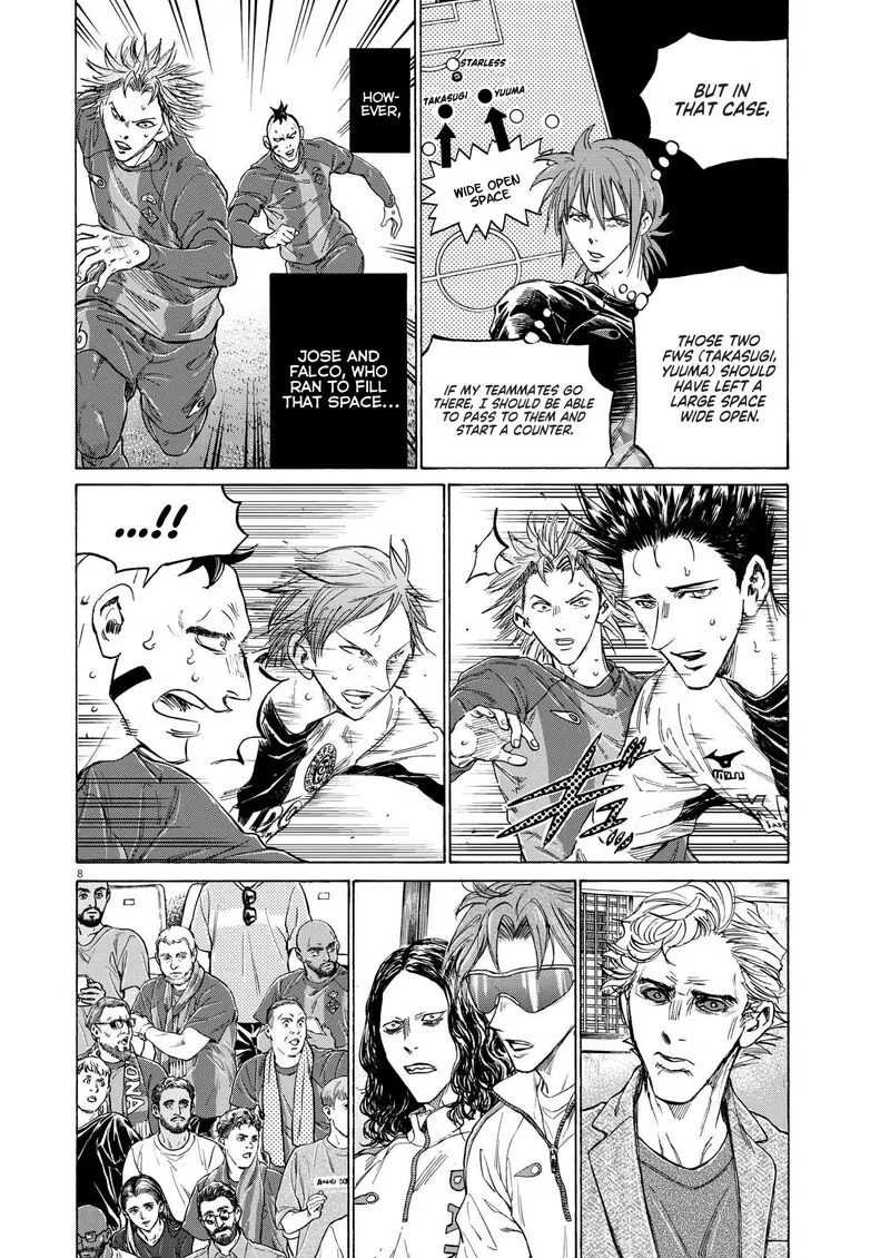 Ao Ashi Chapter 365 page 9