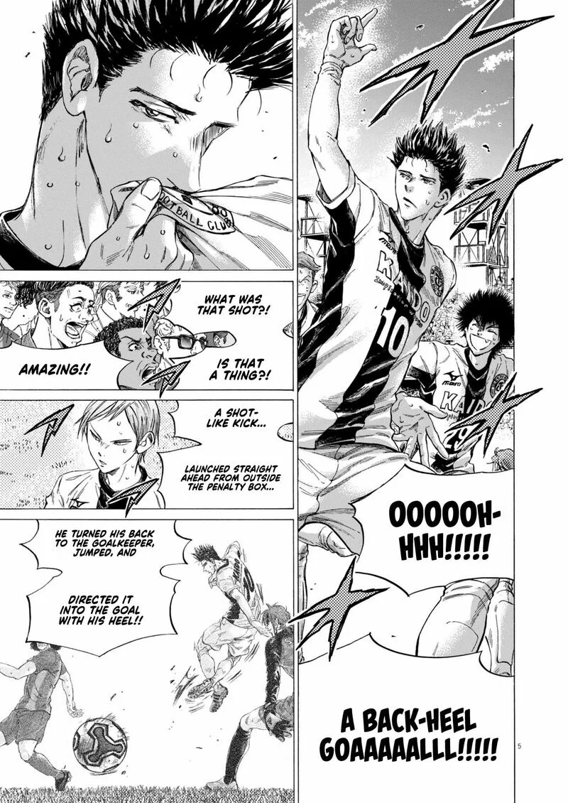 Ao Ashi Chapter 367 page 5
