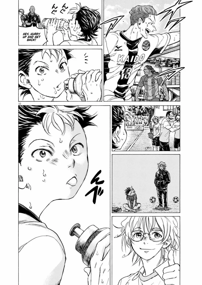 Ao Ashi Chapter 367 page 10