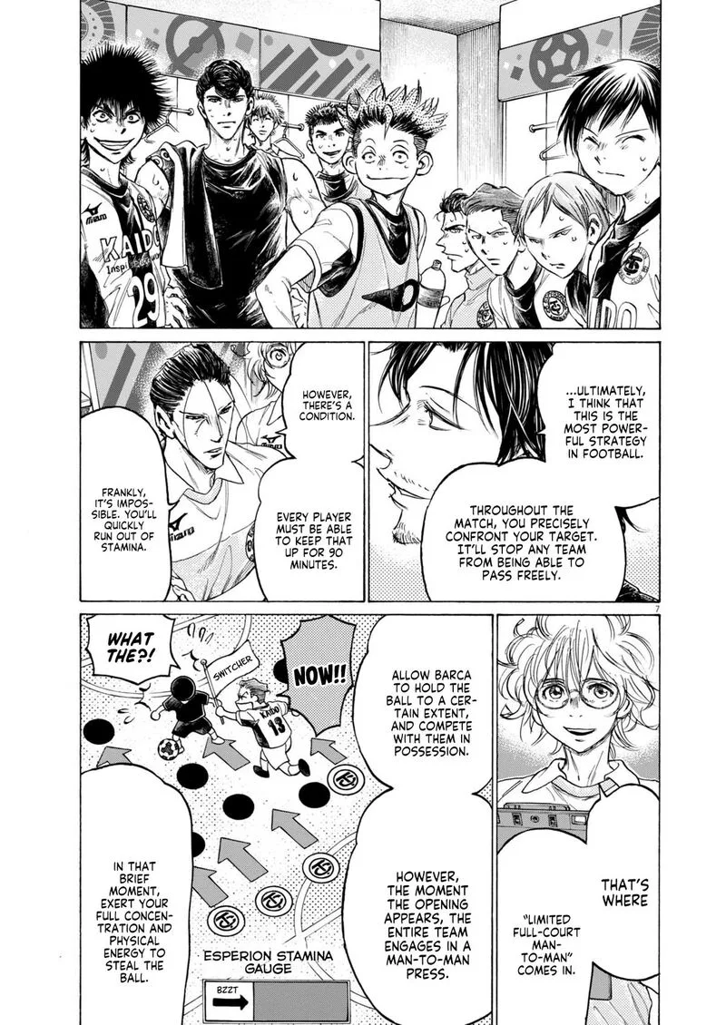 Ao Ashi Chapter 368 page 8