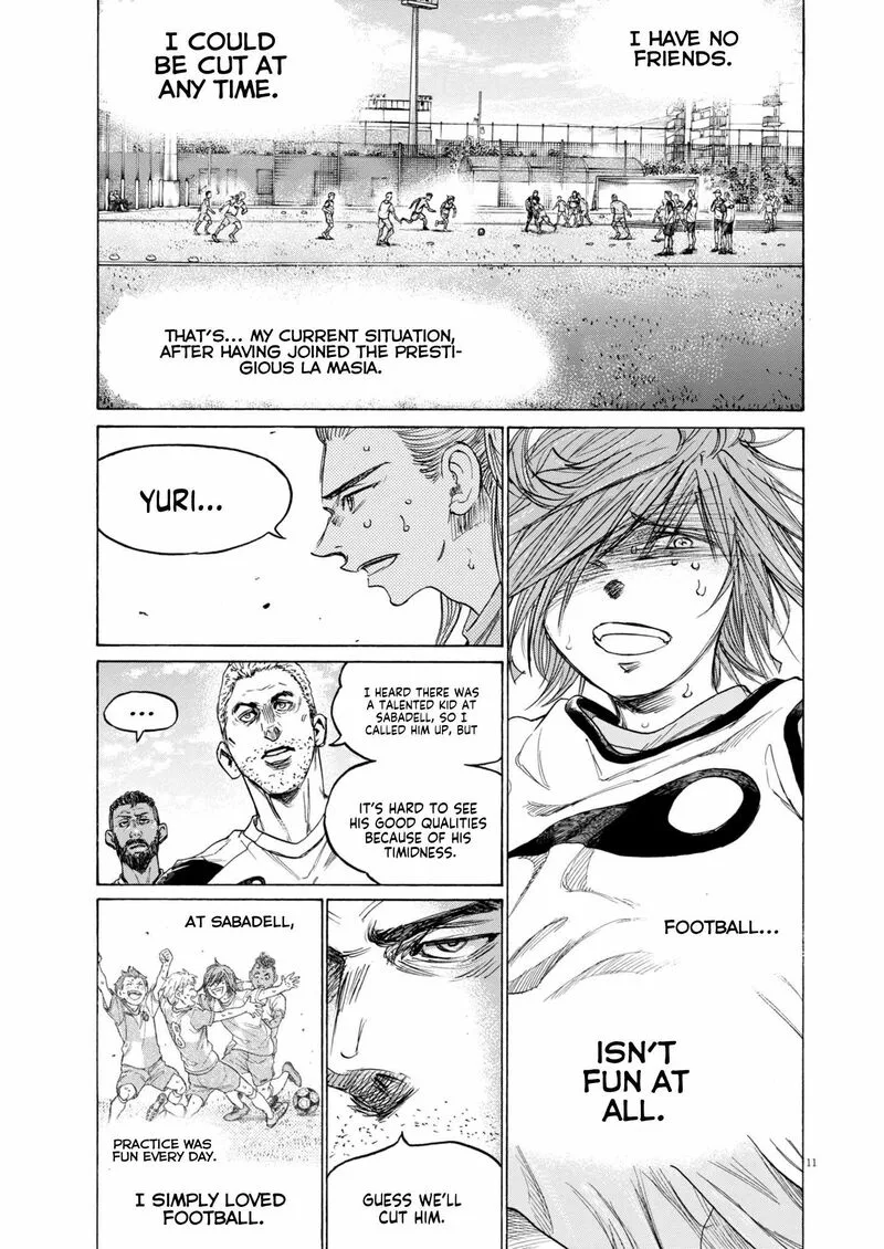 Ao Ashi Chapter 369 page 12