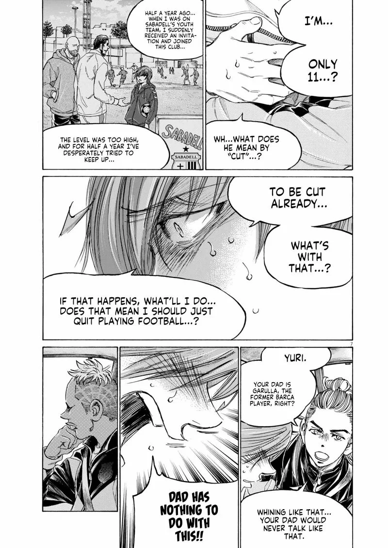 Ao Ashi Chapter 369 page 8