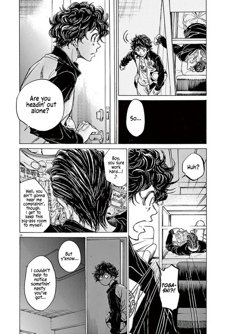 Ao Ashi Chapter 37 page 14
