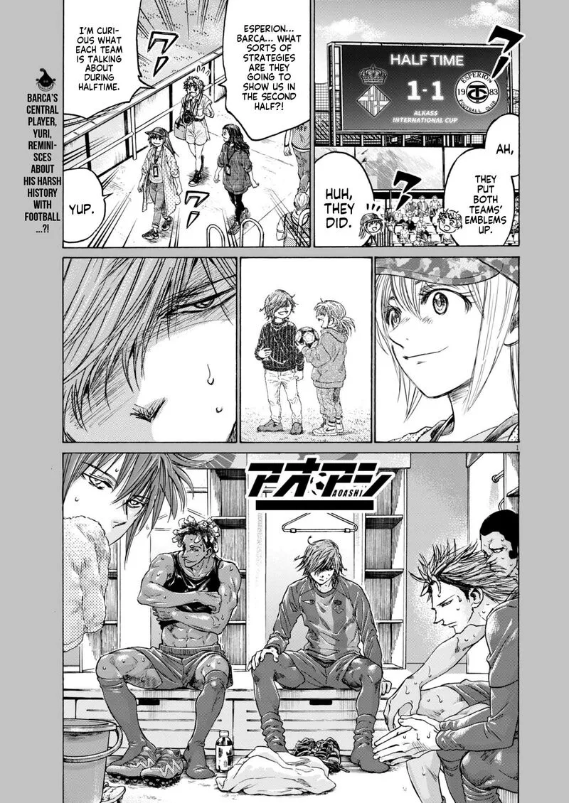 Ao Ashi Chapter 370 page 2