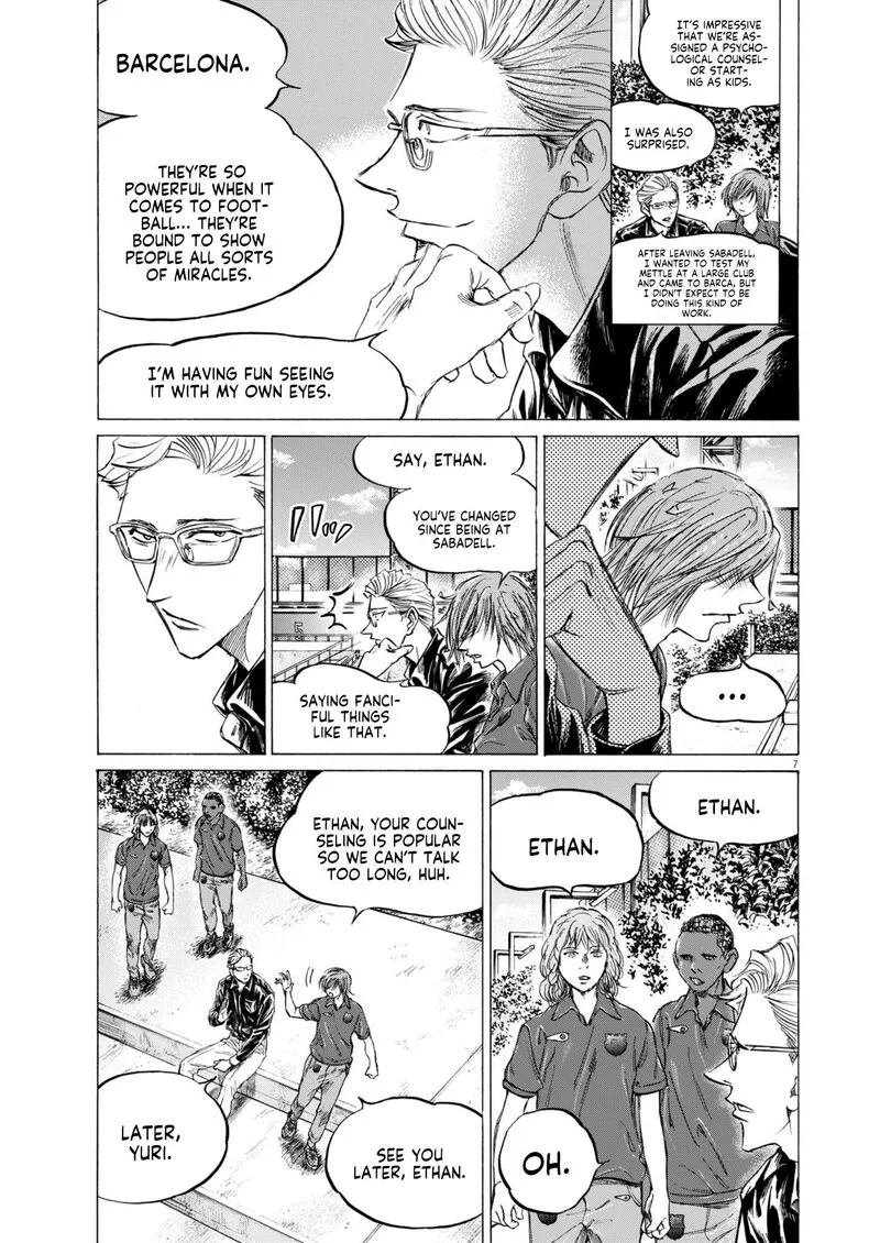Ao Ashi Chapter 370 page 8