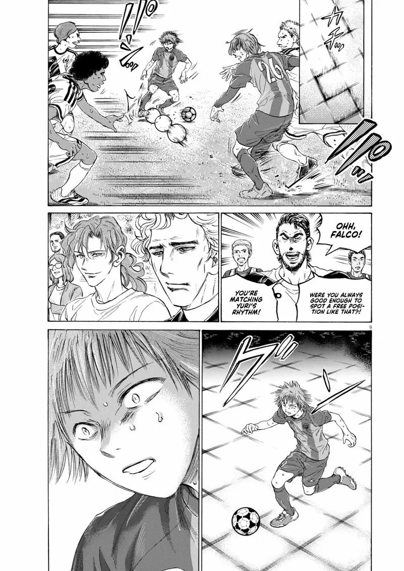Ao Ashi Chapter 371 page 10