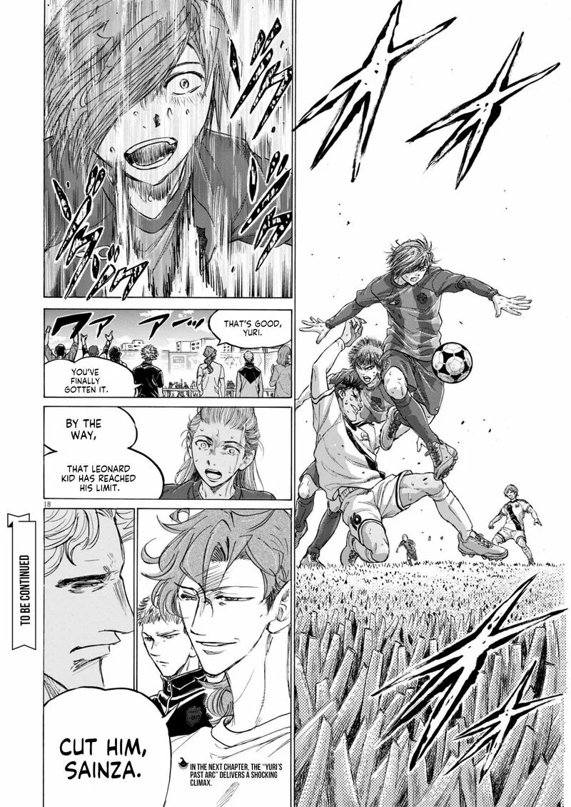 Ao Ashi Chapter 371 page 19