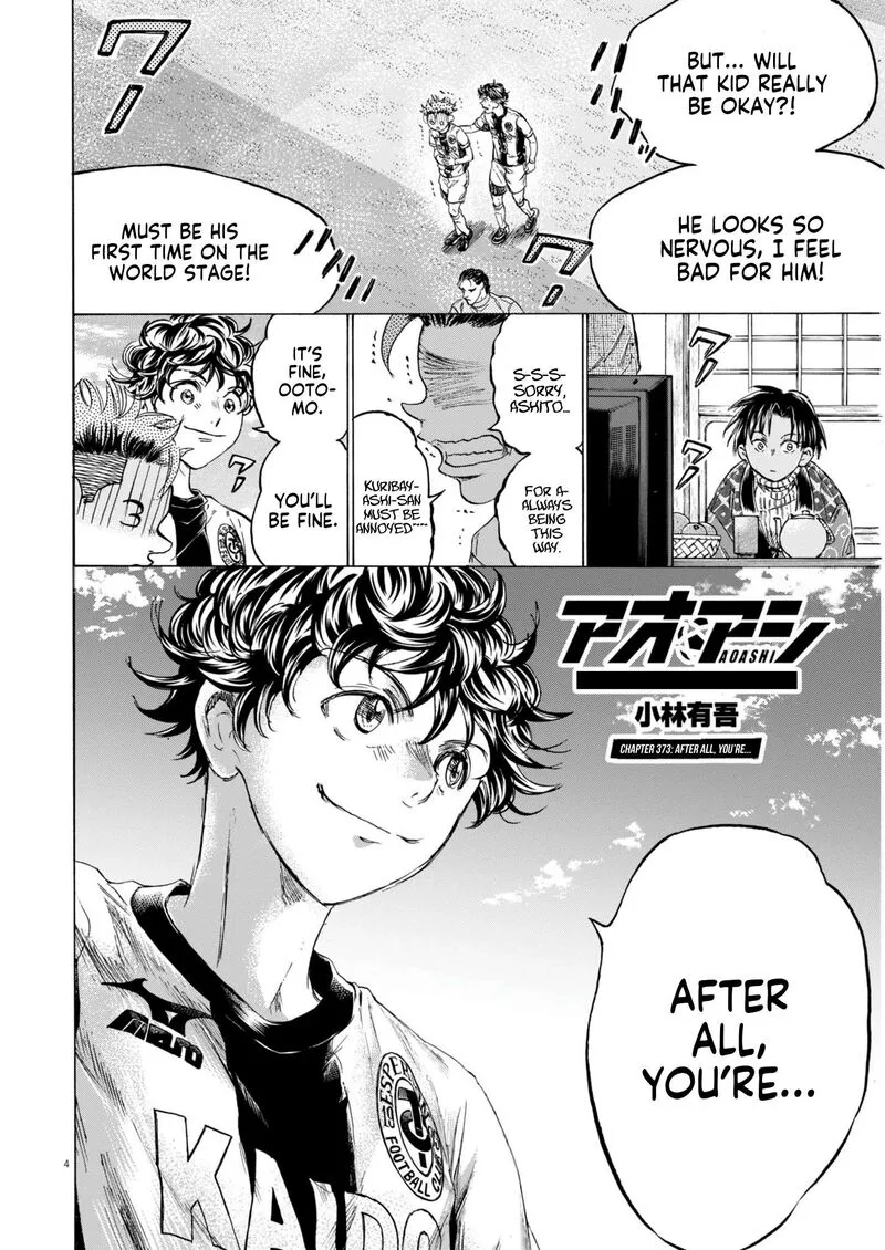 Ao Ashi Chapter 373 page 5