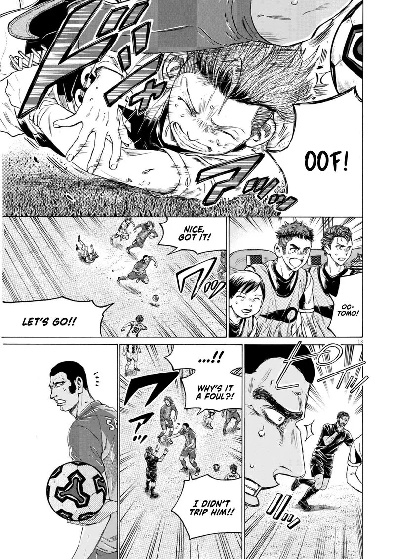 Ao Ashi Chapter 373 page 14