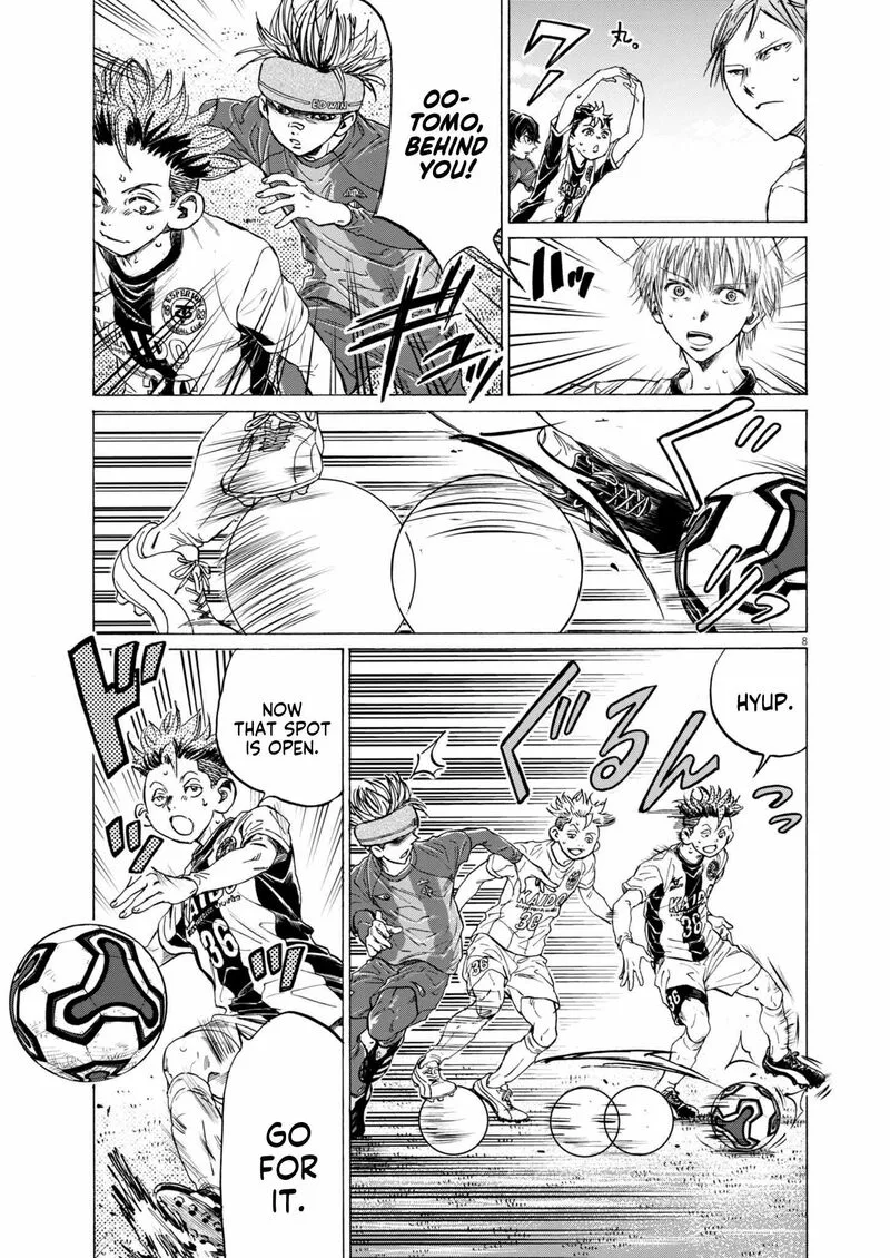 Ao Ashi Chapter 374 page 10