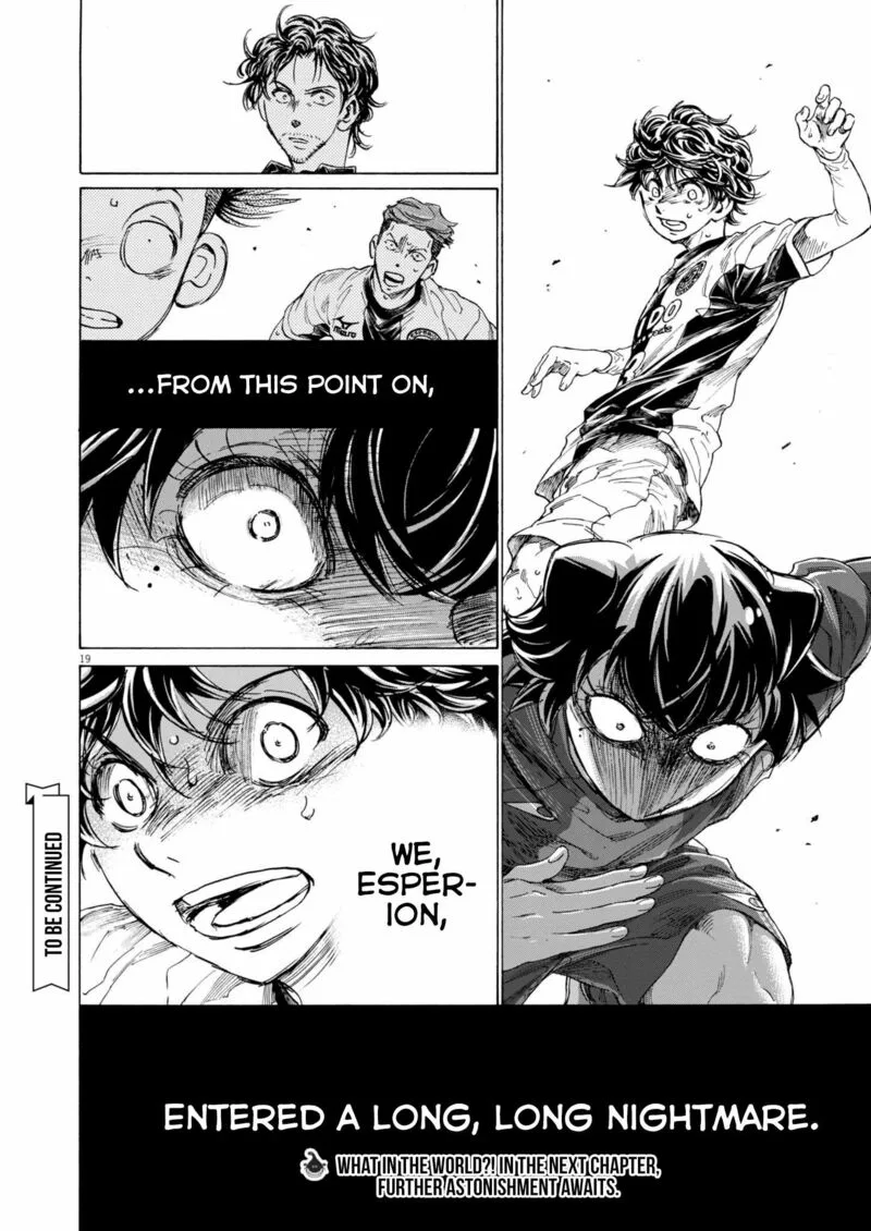 Ao Ashi Chapter 374 page 21