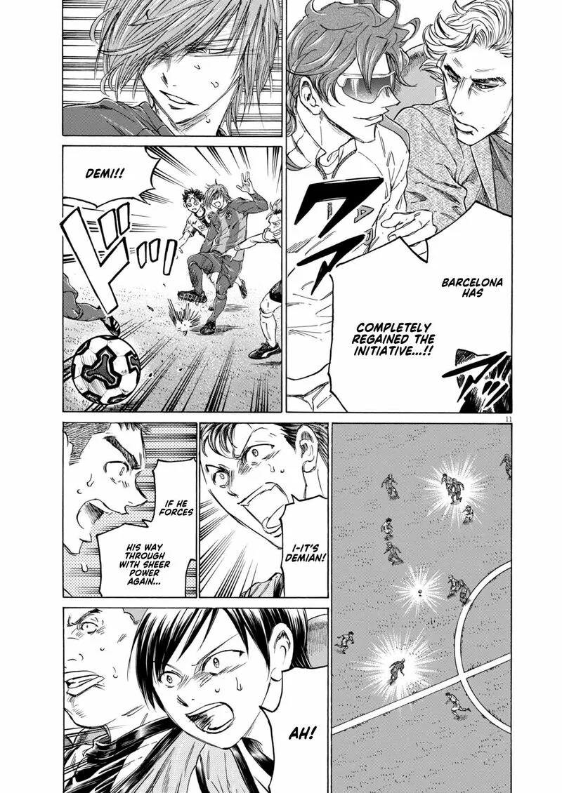 Ao Ashi Chapter 376 page 12