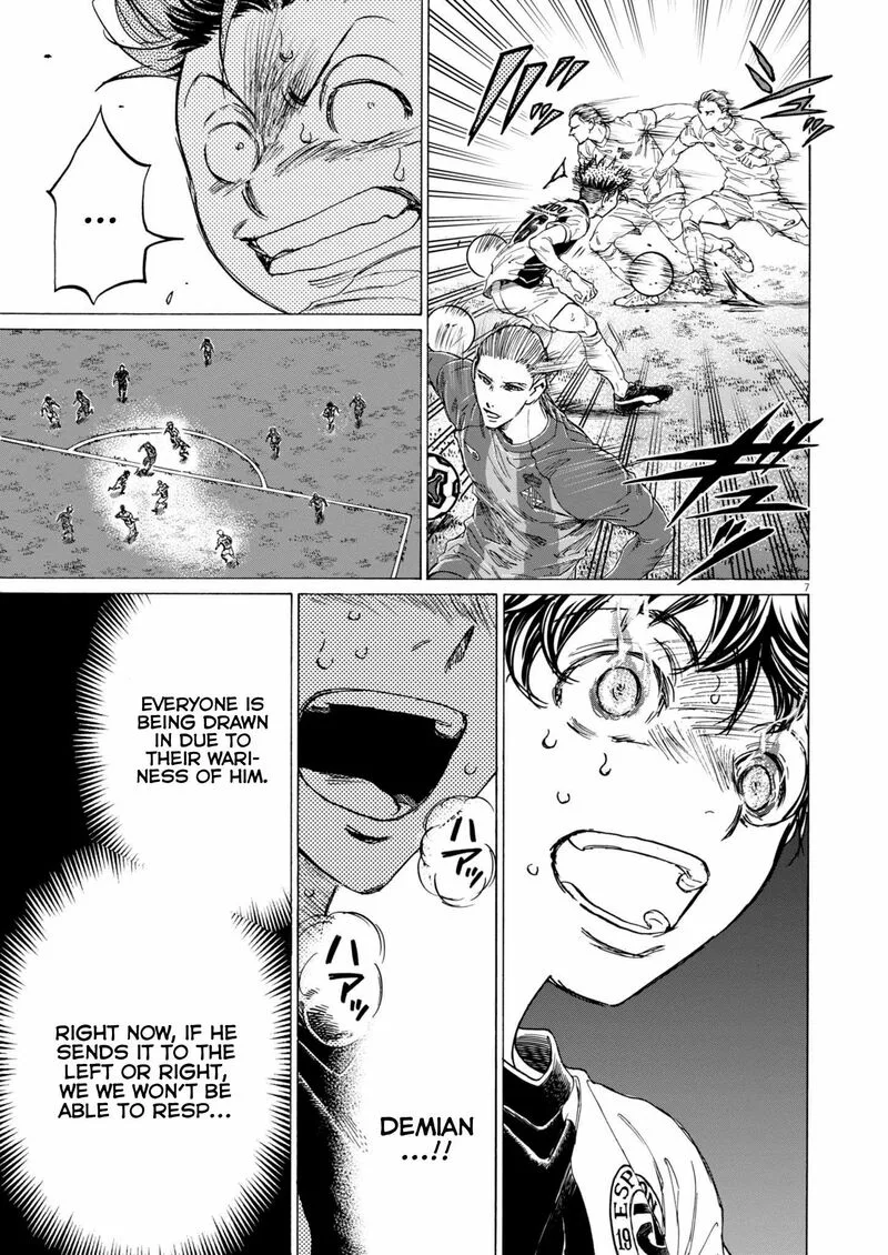 Ao Ashi Chapter 377 page 8
