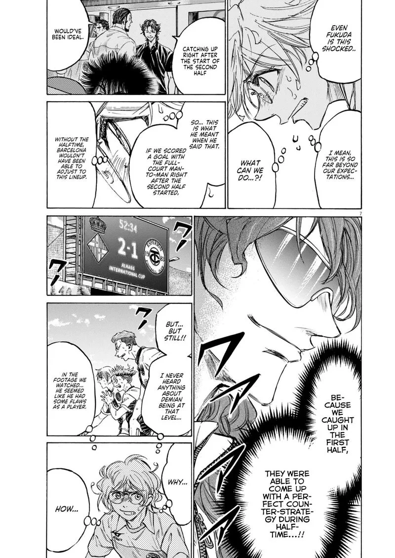 Ao Ashi Chapter 378 page 8