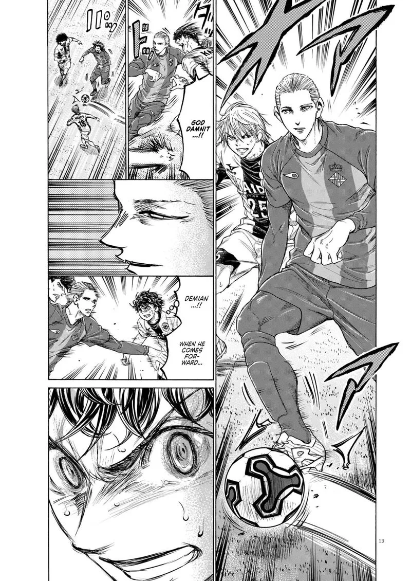 Ao Ashi Chapter 378 page 14