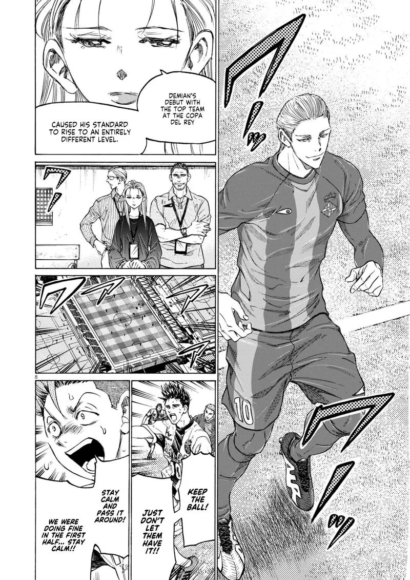 Ao Ashi Chapter 378 page 9