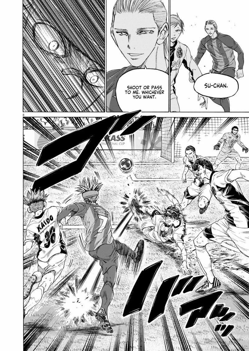 Ao Ashi Chapter 379 page 8