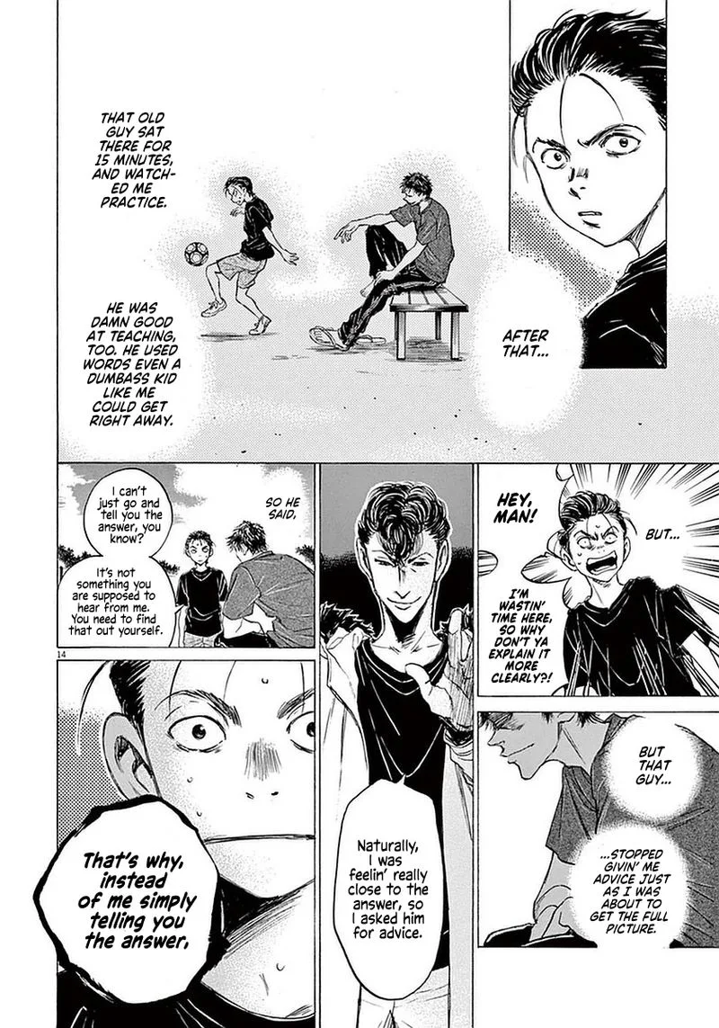 Ao Ashi Chapter 38 page 14