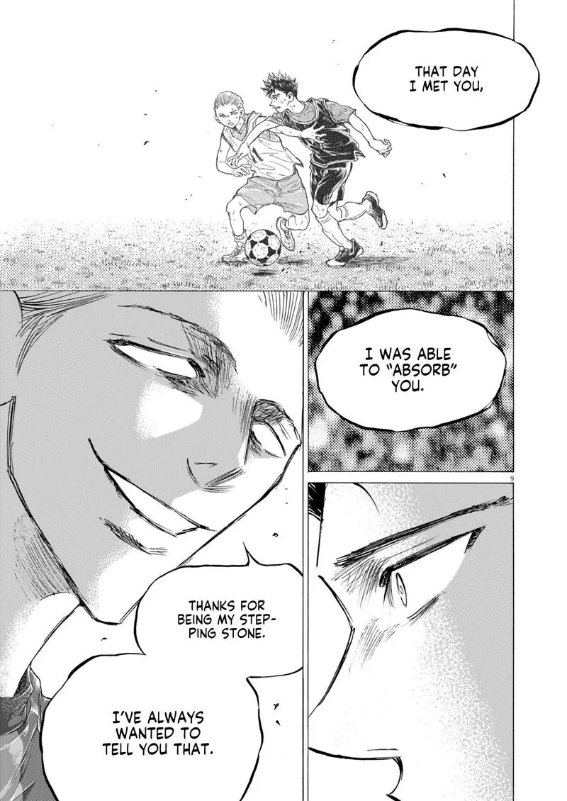 Ao Ashi Chapter 380 page 9