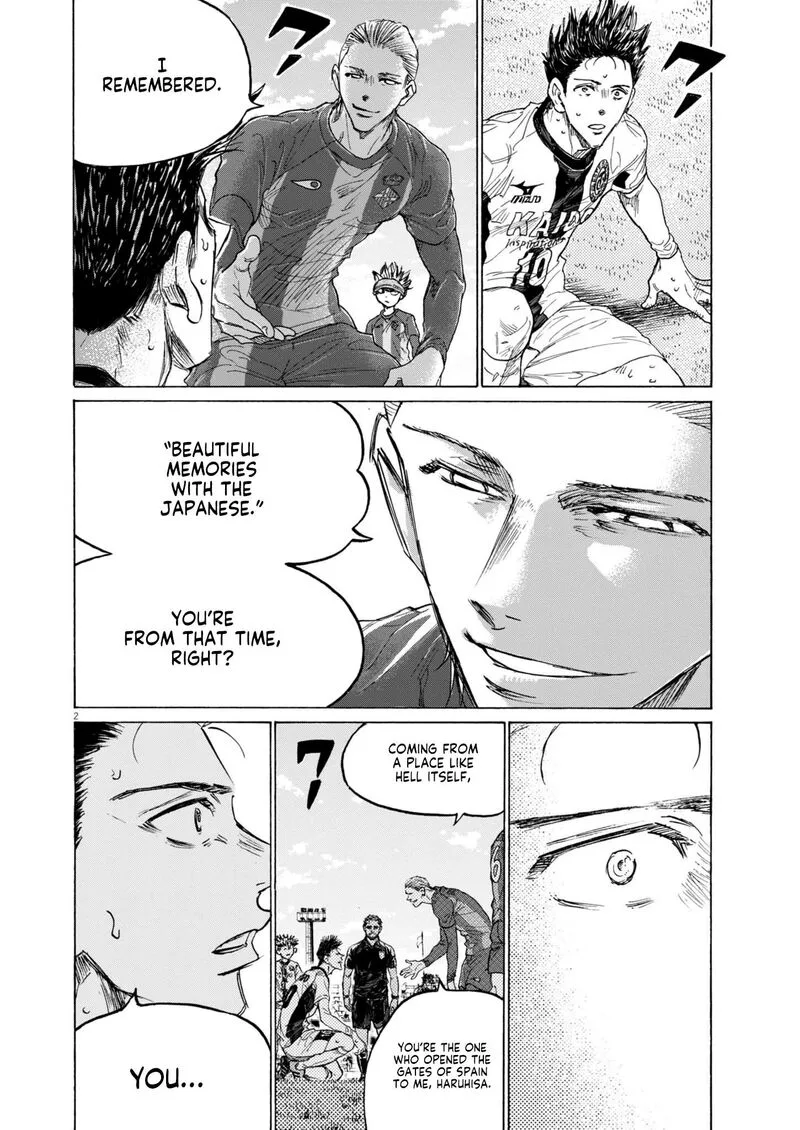 Ao Ashi Chapter 380 page 2
