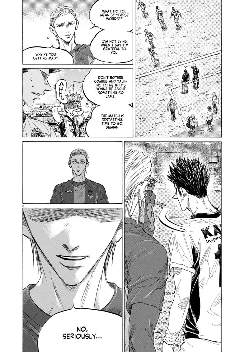 Ao Ashi Chapter 380 page 8