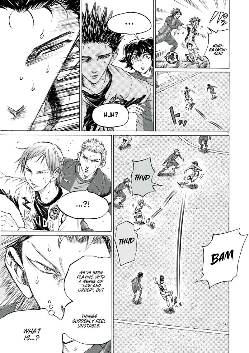Ao Ashi Chapter 381 page 8