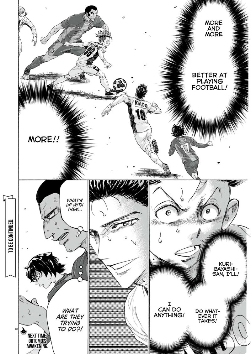 Ao Ashi Chapter 381 page 19