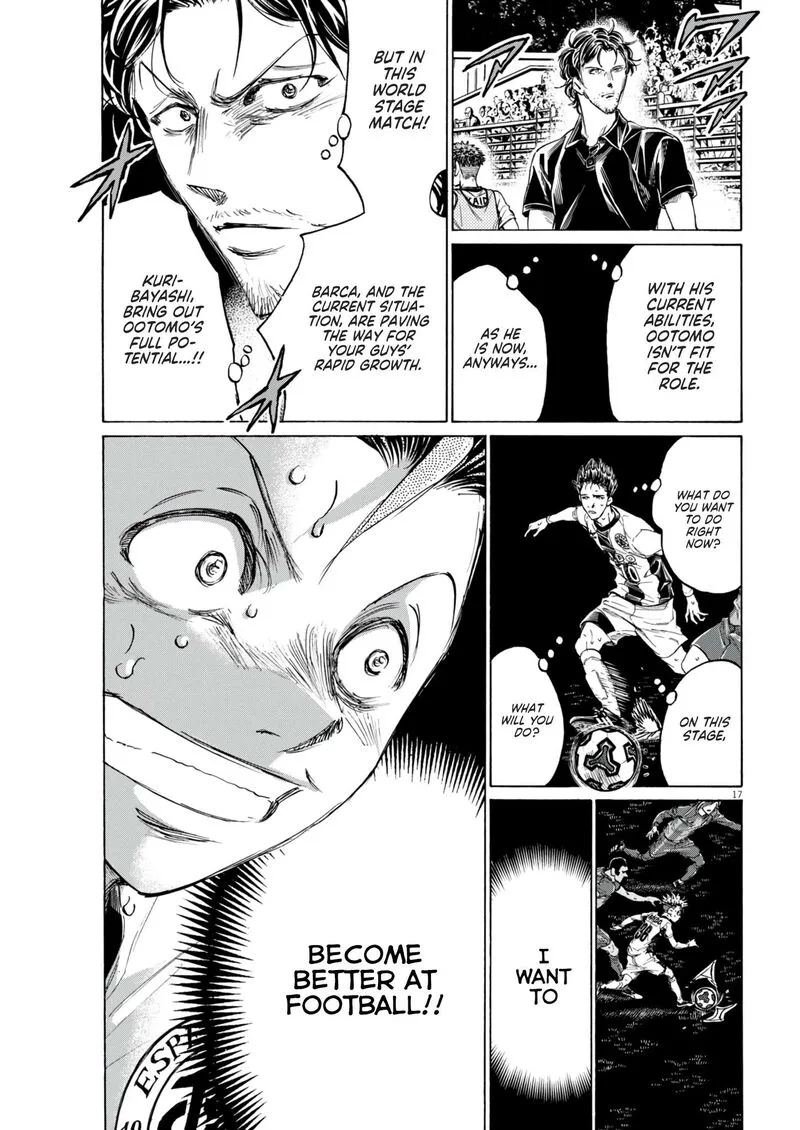 Ao Ashi Chapter 381 page 18
