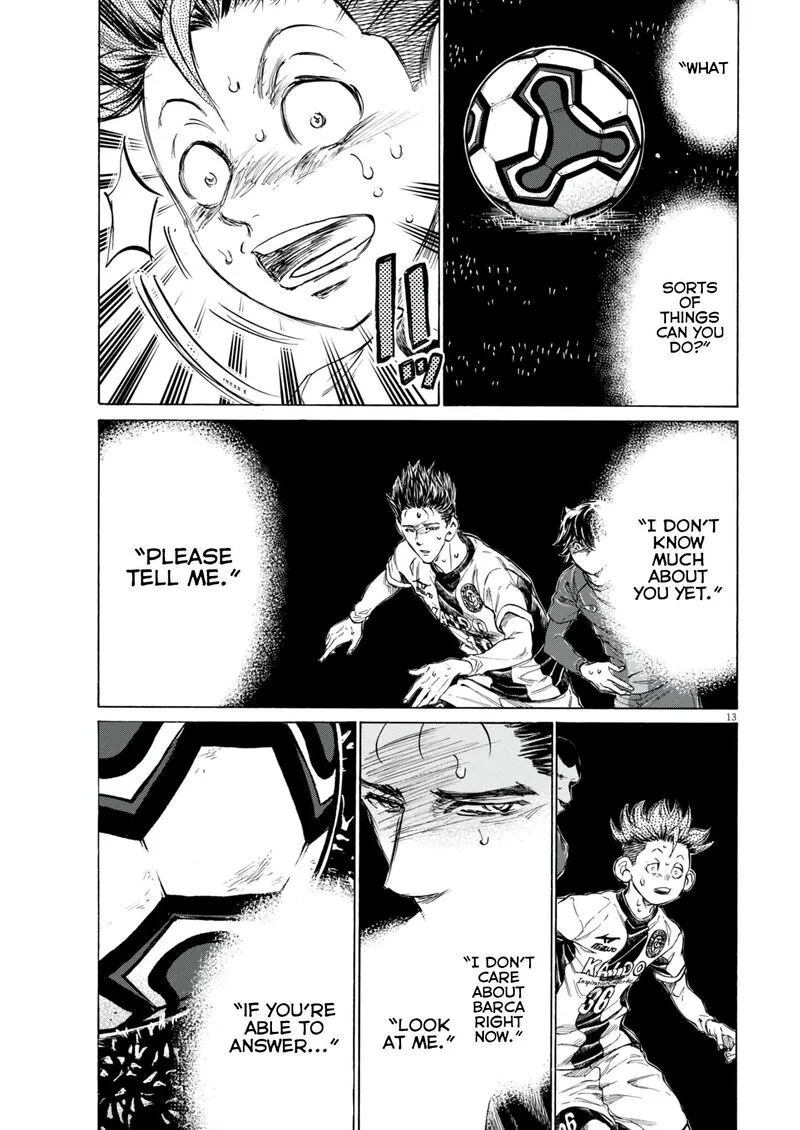 Ao Ashi Chapter 381 page 14