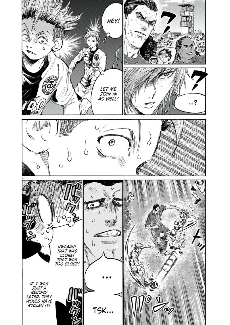 Ao Ashi Chapter 382 page 4