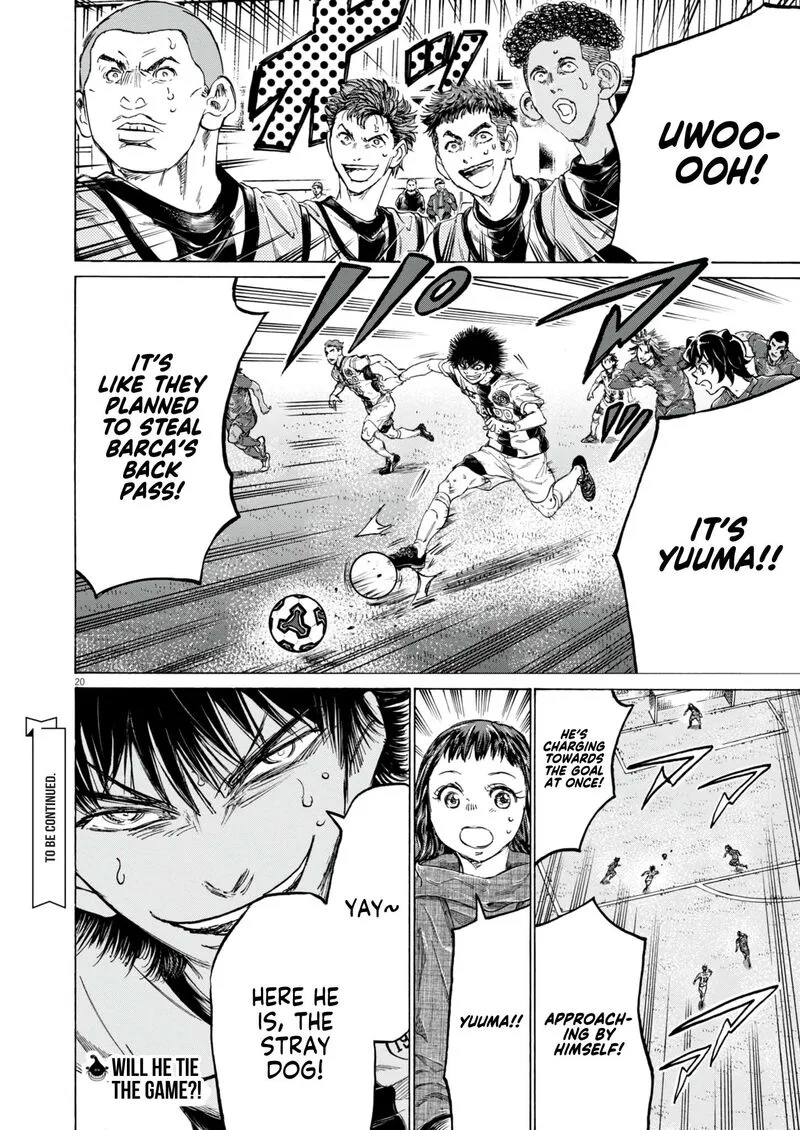 Ao Ashi Chapter 382 page 20