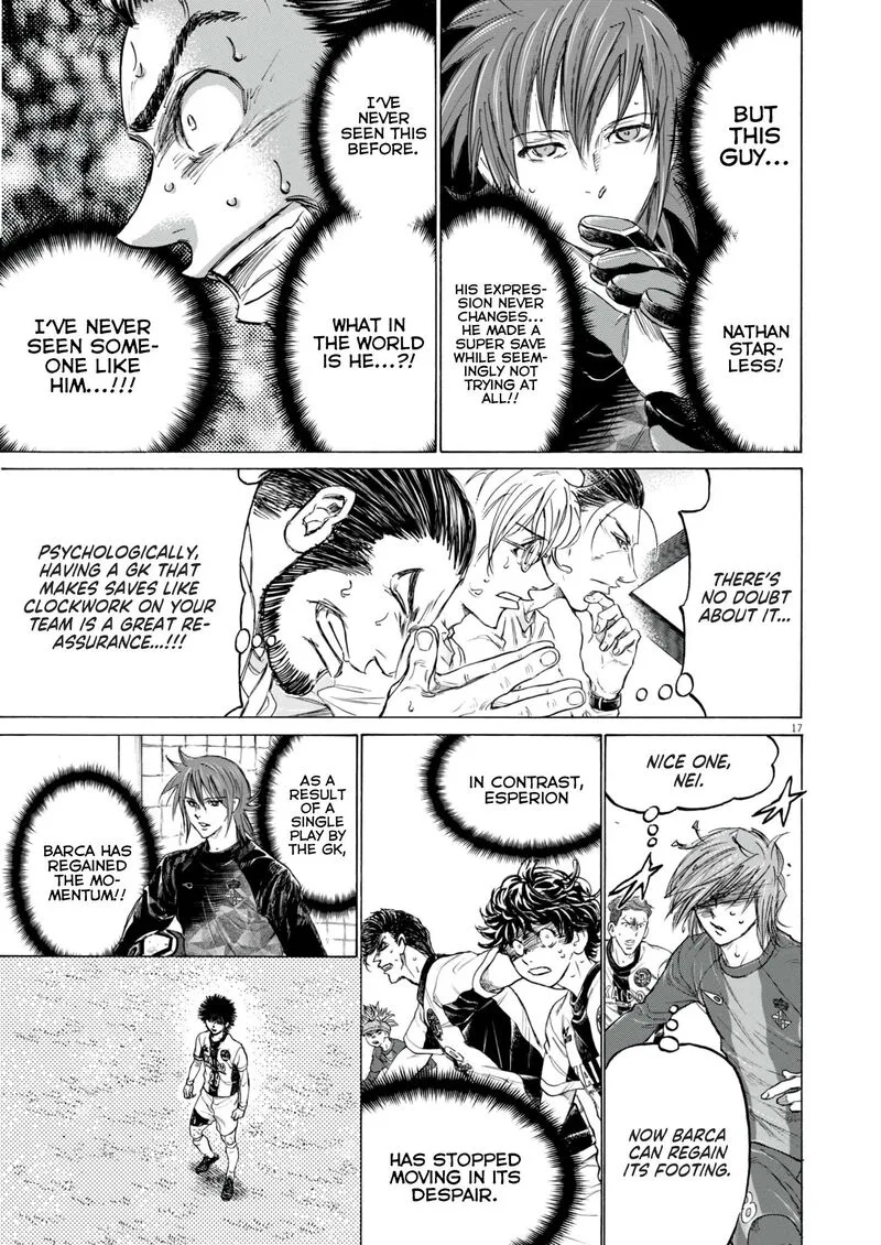 Ao Ashi Chapter 383 page 18