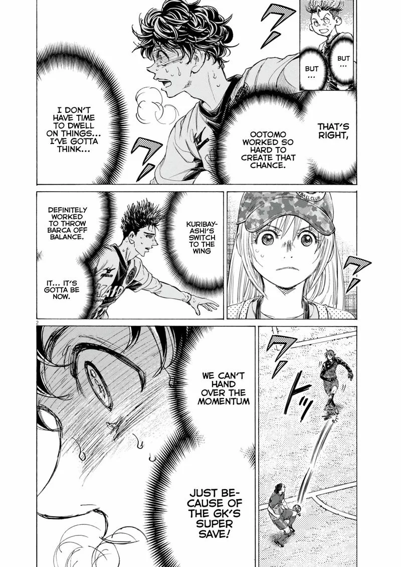 Ao Ashi Chapter 384 page 3