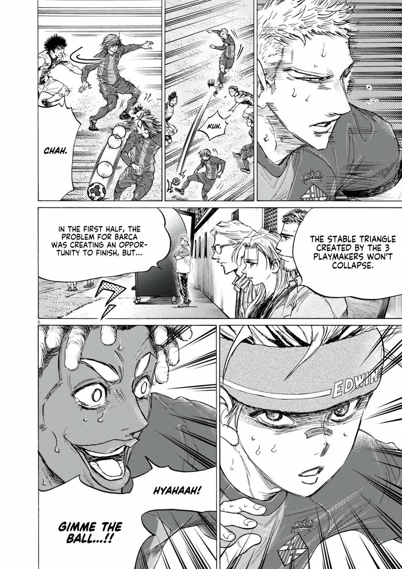 Ao Ashi Chapter 384 page 7