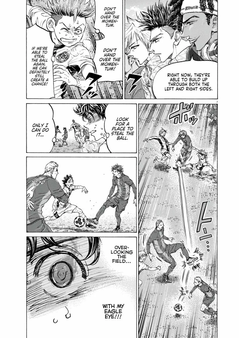 Ao Ashi Chapter 384 page 8