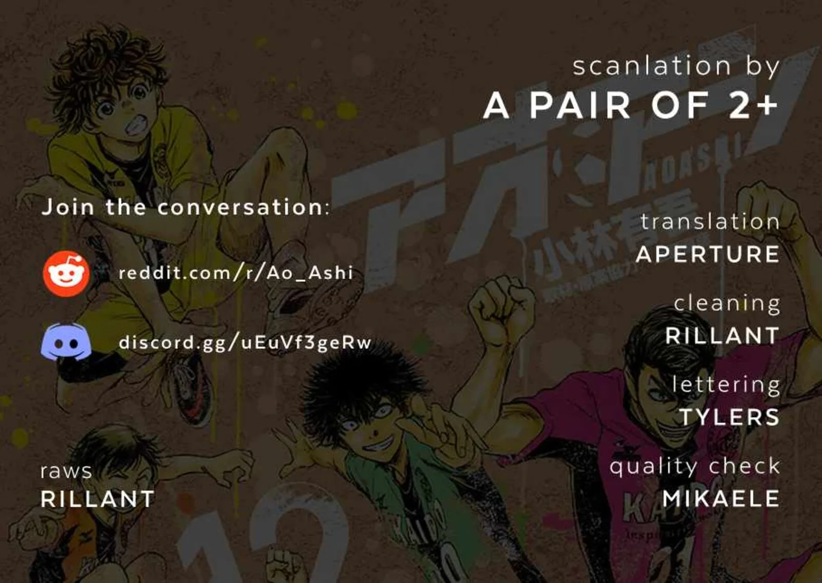 Ao Ashi Chapter 384 page 1