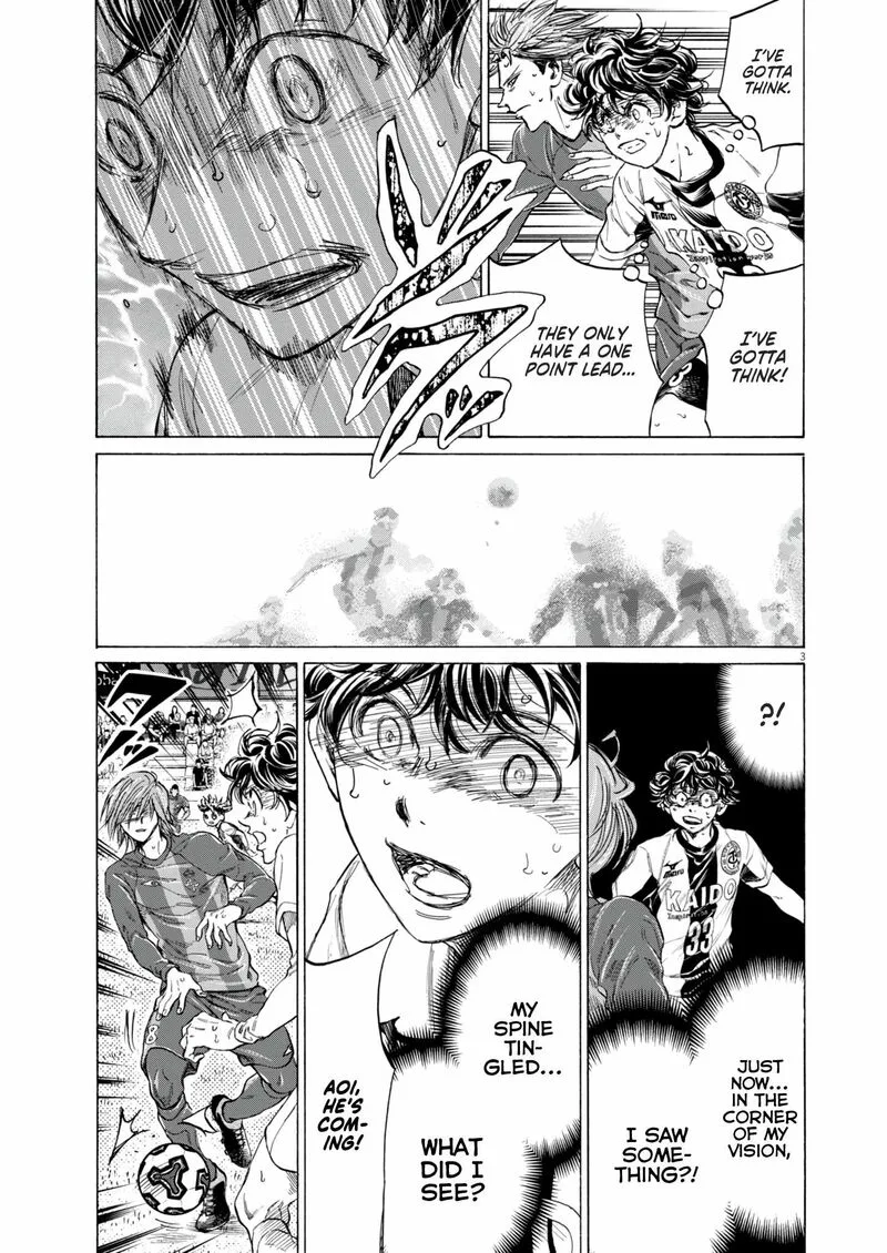 Ao Ashi Chapter 384 page 4